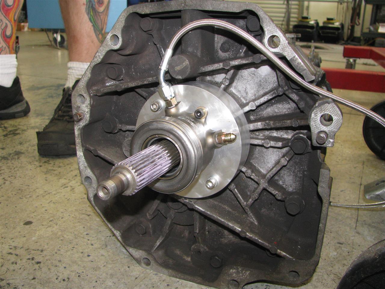 Tilton clutch slave cylinder / release bearing setup from RPS on V1